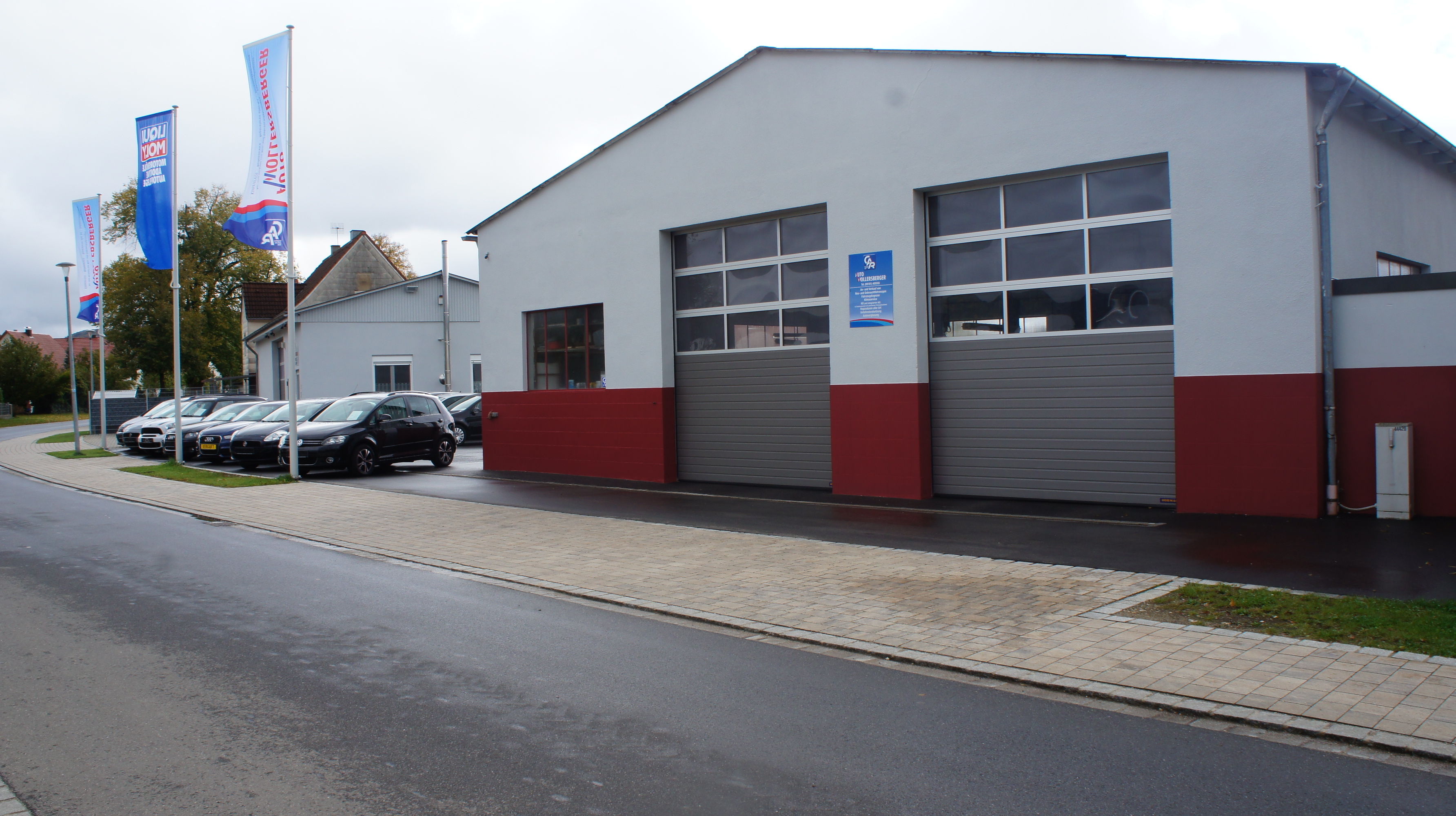 Außenansicht Werkstatt